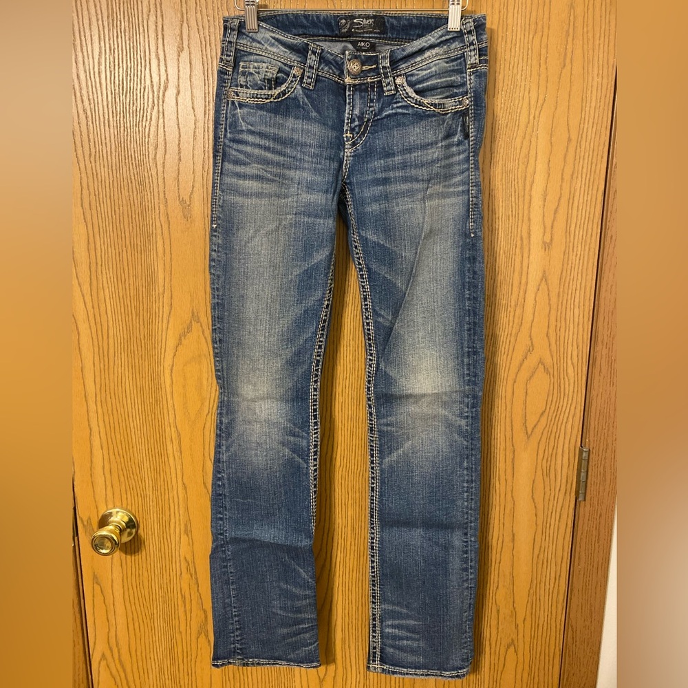 Silver Aiko Jeans